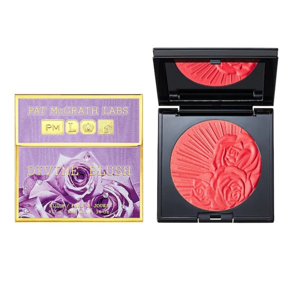 NIB ✅ Pat McGrath ELECTRIC BLOOM Skin Fetish: Divine Powder Blush ~ BNIB - Picture 1 of 15